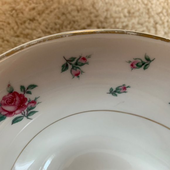 Royal Jackson Rambler Rose China Serving Bowl - Picture 4 of 5
